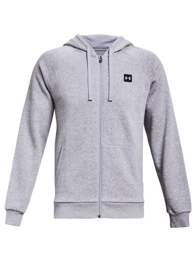 Vyriški apatiniai šarvuočiai varžovų vilnos FZ Hoodie šviesiai pilka 1357111 011
