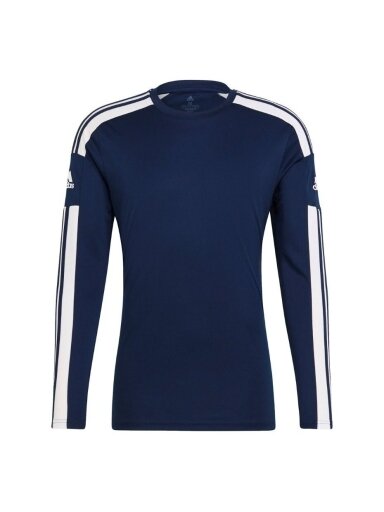 Vyriški marškinėliai Adidas Squadra 21 Jersey ilgomis rankovėmis, tamsiai mėlyni GN5790