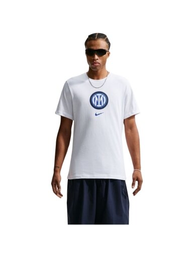 Vyriški marškinėliai Nike Inter Milano balti IM1662 100