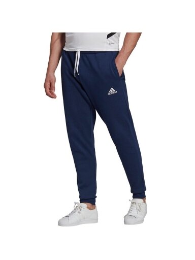 Vyriškos Adidas Entrada 22 Sweat Pant, tamsiai mėlynos spalvos H57529