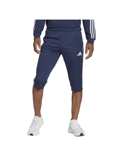 Vyriškos adidas Tiro 23 League 3/4 kelnės, tamsiai mėlynos HS7235