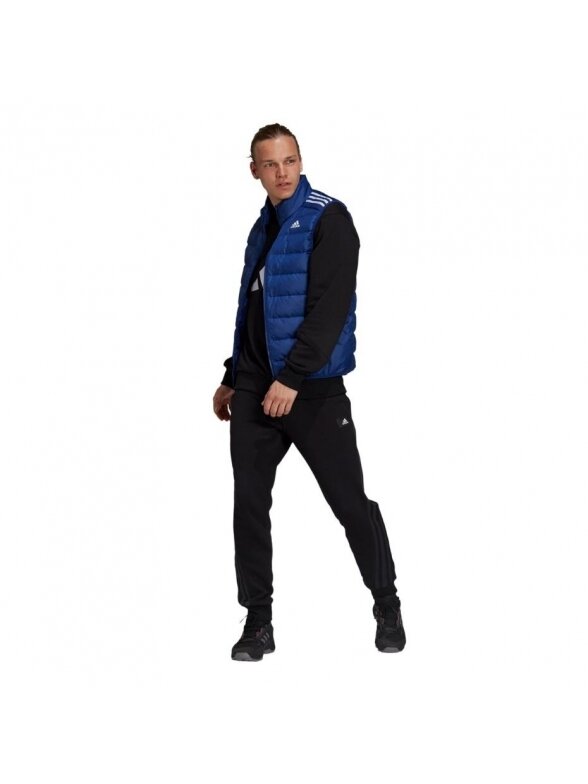Adidas Essentials Down Vest liemenė vyrams mėlyna GT9136 1