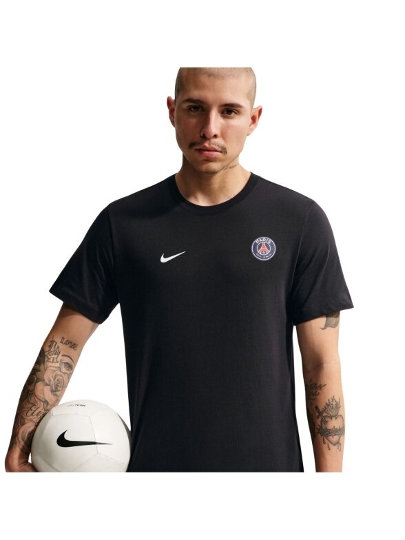 Vyriška marškiniai Nike PSG Essential juodi IM1664 010 3 Vyriška marškiniai Nike PSG Essential juodi IM1664 010 3