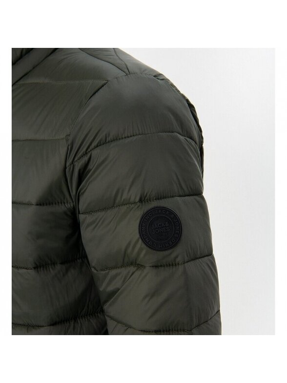 JACK & JONES collar noos Vyriška striukė chaki 3 JACK & JONES collar noos Vyriška striukė chaki 3