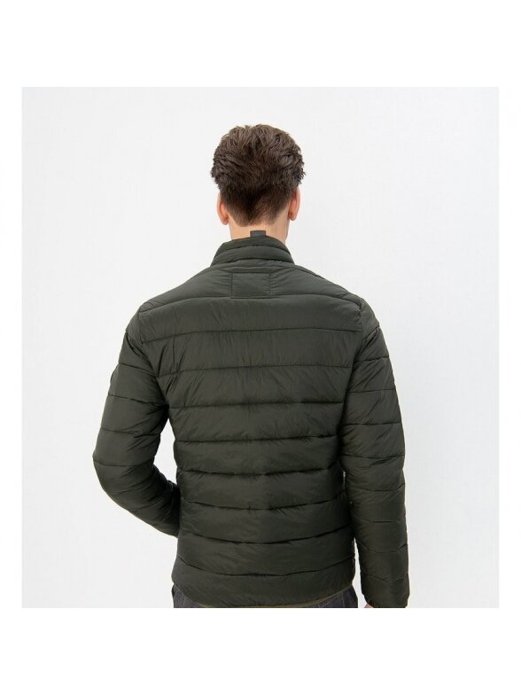 JACK & JONES collar noos Vyriška striukė chaki 2 JACK & JONES collar noos Vyriška striukė chaki 2