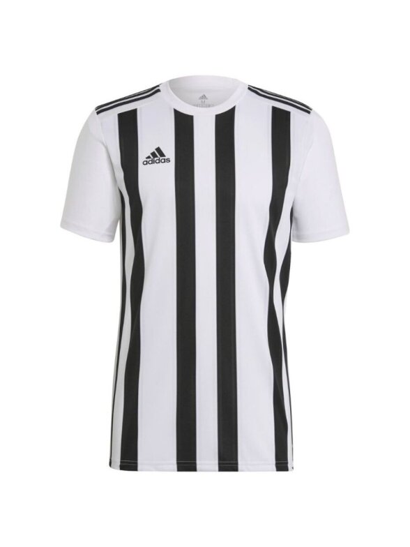 Vyriškas adidas Striped 21 Jersey baltas ir juodas GV1377 Vyriškas adidas Striped 21 Jersey baltas ir juodas GV1377