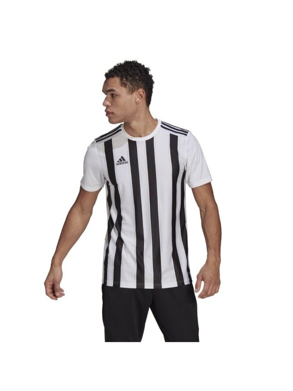 Vyriškas adidas Striped 21 Jersey baltas ir juodas GV1377 2
