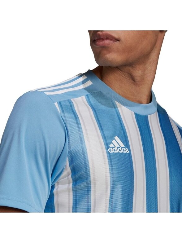 Vyriškas adidas Striped 21 Jersey mėlynos ir baltos spalvos GN5845 5