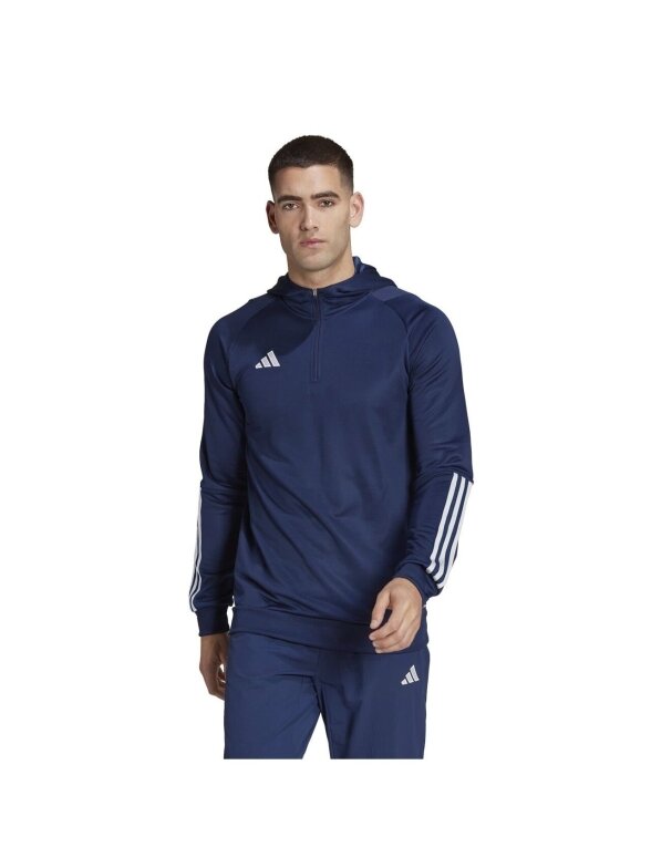 Vyriškas džemperis Adidas Tiro 23 Competition Hoodie, tamsiai mėlynas HK8056 4 Vyriškas džemperis Adidas Tiro 23 Competition Hoodie, tamsiai mėlynas HK8056 4