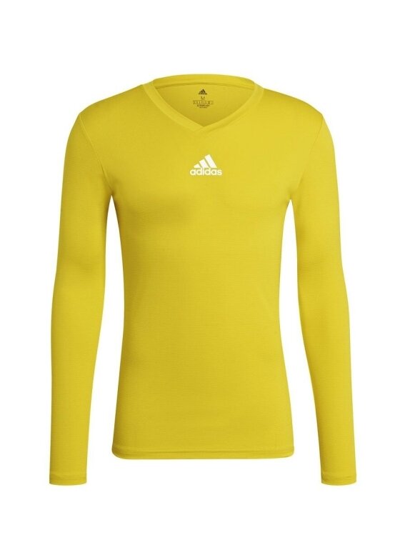 Vyriški adidas Team Base marškinėliai geltoni GN7506 1 Vyriški adidas Team Base marškinėliai geltoni GN7506 1