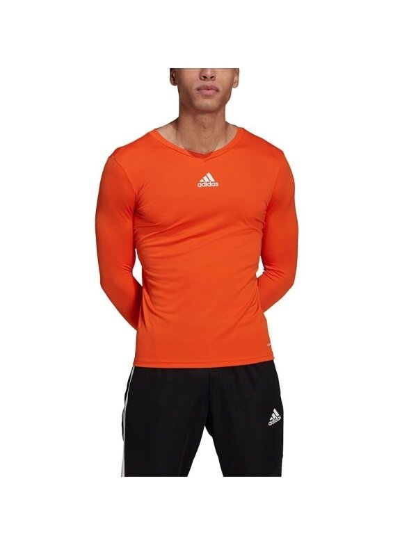 Vyriški adidas Team Base Tee oranžiniai GN7508 2