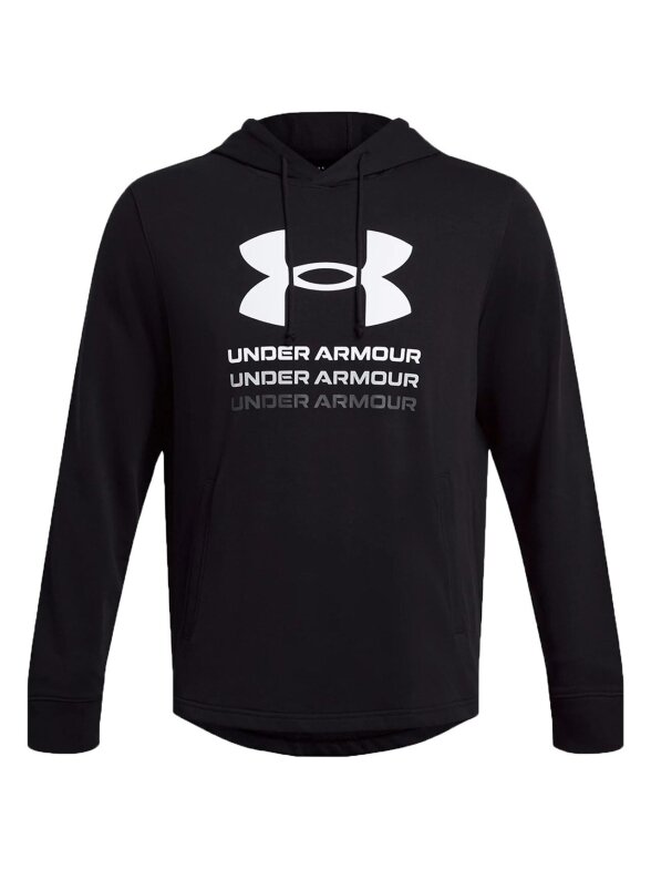Vyriški apatiniai šarvuočiai UA konkurento Terry Graphic Hoodie juodas 1386047 001 1 Vyriški apatiniai šarvuočiai UA konkurento Terry Graphic Hoodie juodas 1386047 001 1