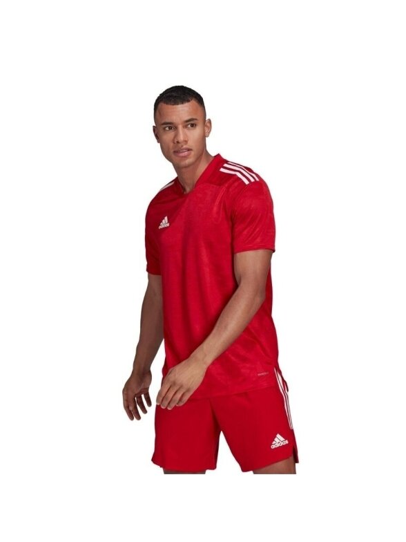 Vyriški marškinėliai adidas Condivo 21 JSY raudoni GJ6802 3 Vyriški marškinėliai adidas Condivo 21 JSY raudoni GJ6802 3