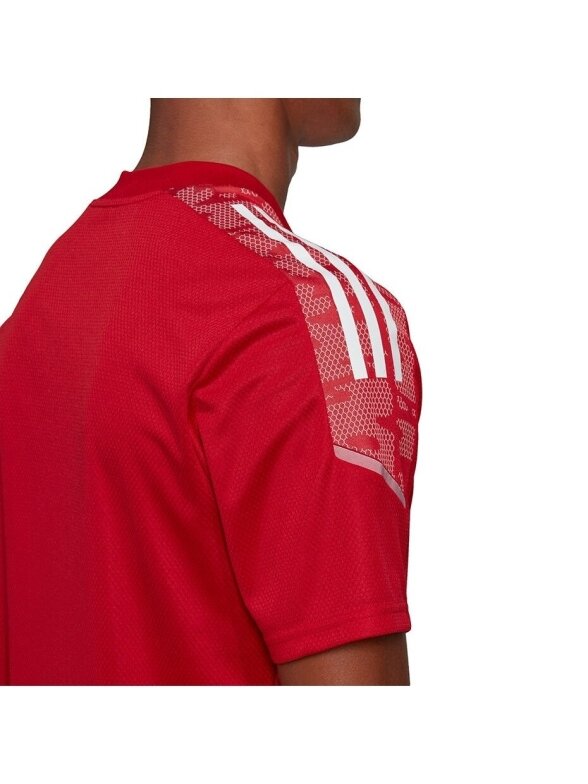 Vyriški marškinėliai Adidas Condivo 21 Training Jersey Primeblue raudona GH7166 8 Vyriški marškinėliai Adidas Condivo 21 Training Jersey Primeblue raudona GH7166 8
