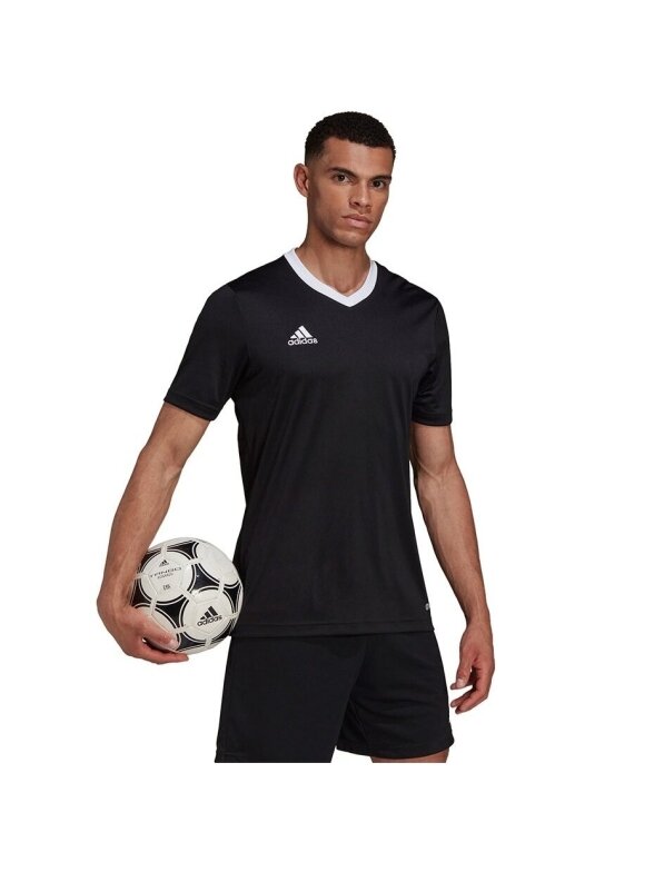 Vyriški marškinėliai Adidas Entrada 22 Jersey black HE1573 2 Vyriški marškinėliai Adidas Entrada 22 Jersey black HE1573 2
