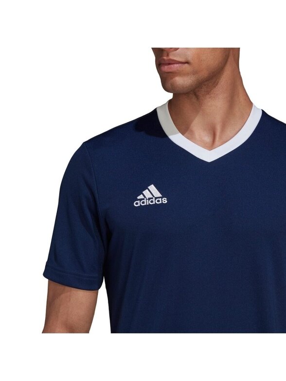 Vyriški marškinėliai Adidas Entrada 22 Jersey, tamsiai mėlyna HE1575 6 Vyriški marškinėliai Adidas Entrada 22 Jersey, tamsiai mėlyna HE1575 6