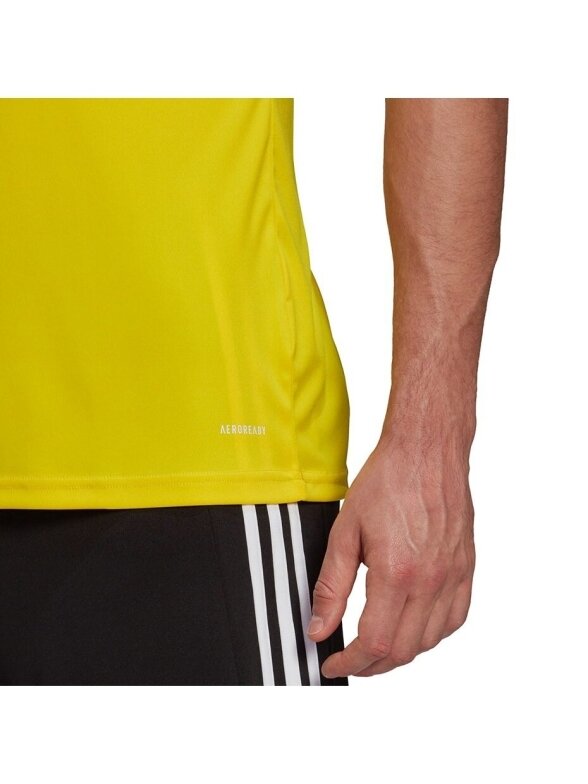 Vyriški marškinėliai Adidas Squadra 21 Jersey trumpomis rankovėmis geltoni GN5728 5 Vyriški marškinėliai Adidas Squadra 21 Jersey trumpomis rankovėmis geltoni GN5728 5
