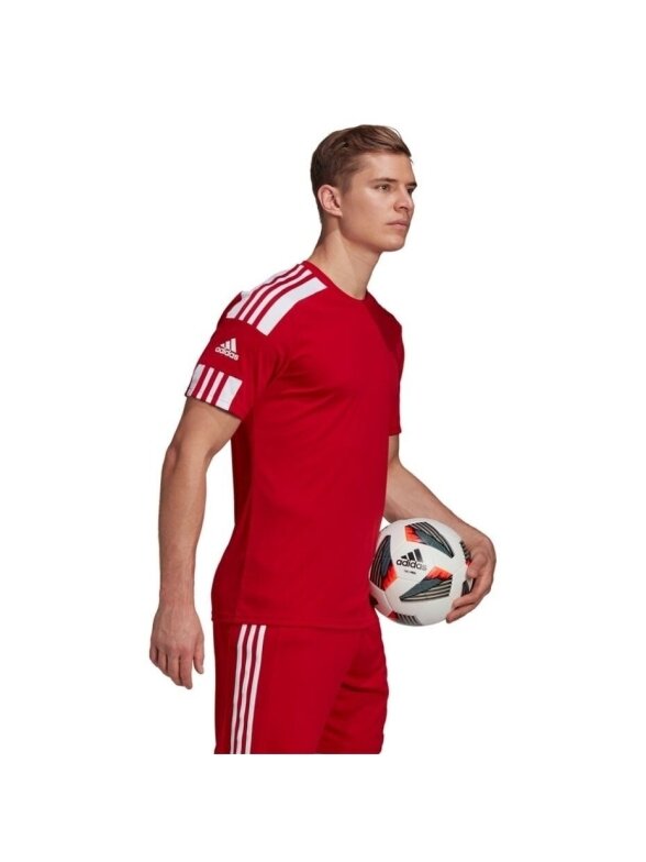 Vyriški marškinėliai Adidas Squadra 21 Jersey trumpomis rankovėmis raudona GN5722 3 Vyriški marškinėliai Adidas Squadra 21 Jersey trumpomis rankovėmis raudona GN5722 3