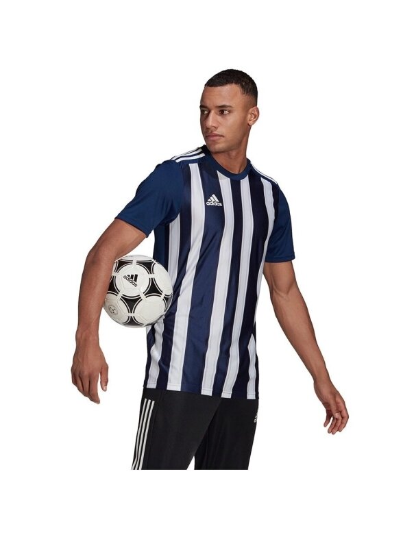 Vyriški marškinėliai Adidas Striped 21 Jersey, tamsiai mėlyni GN5847 4 Vyriški marškinėliai Adidas Striped 21 Jersey, tamsiai mėlyni GN5847 4