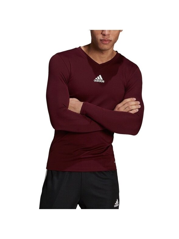 Vyriški marškinėliai adidas Team Base Tee, bordo GN7503 5