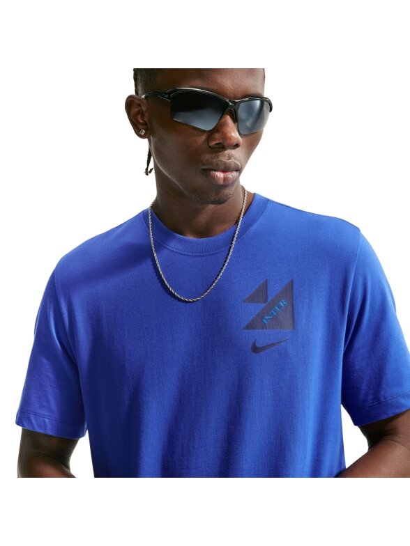 Vyriški marškinėliai Nike Inter Milano Club mėlyni IM1687 438 2