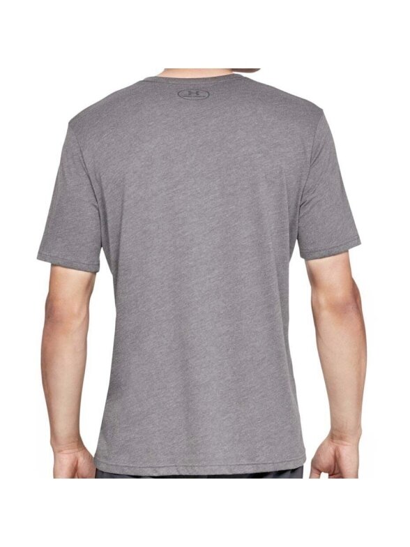 Vyriški marškinėliai trumpomis rankovėmis Under Armour Sportstyle kairėje krūtinėje SS pilka melanžinė 1326799 036 3 Vyriški marškinėliai trumpomis rankovėmis Under Armour Sportstyle kairėje krūtinėje SS pilka melanžinė 1326799 036 3