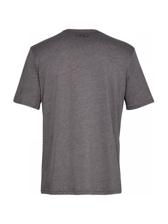 Vyriški marškinėliai Under Armour Sportstyle kairėje krūtinėje SS tamsiai pilka 1326799 019 2