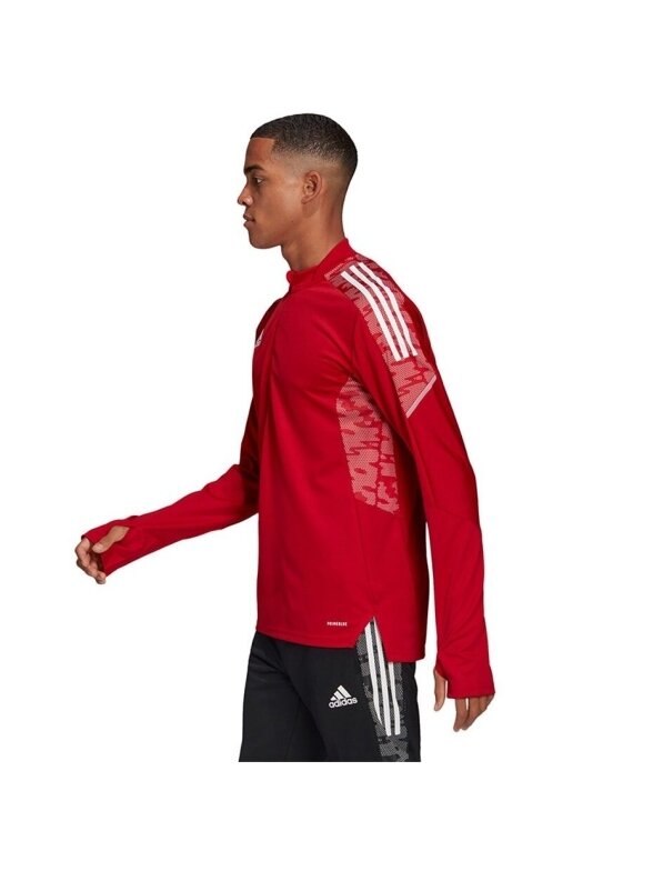 Vyriški džemperiai Adidas Condivo 21 Training Top Primeblue raudona GH7155 2