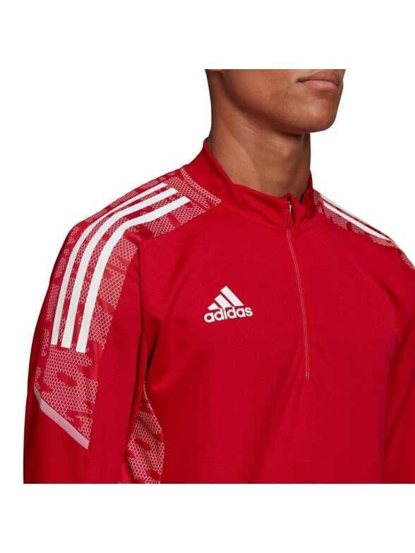 Vyriški džemperiai Adidas Condivo 21 Training Top Primeblue raudona GH7155 4