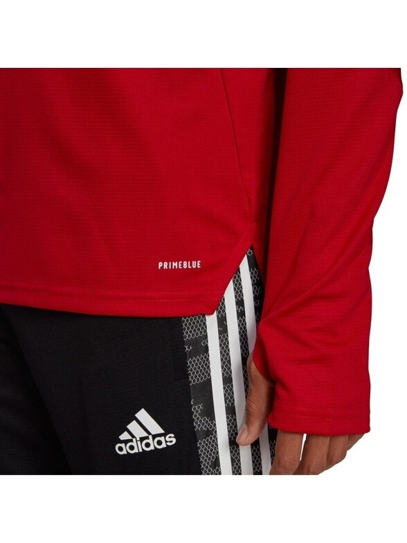 Vyriški džemperiai Adidas Condivo 21 Training Top Primeblue raudona GH7155 5