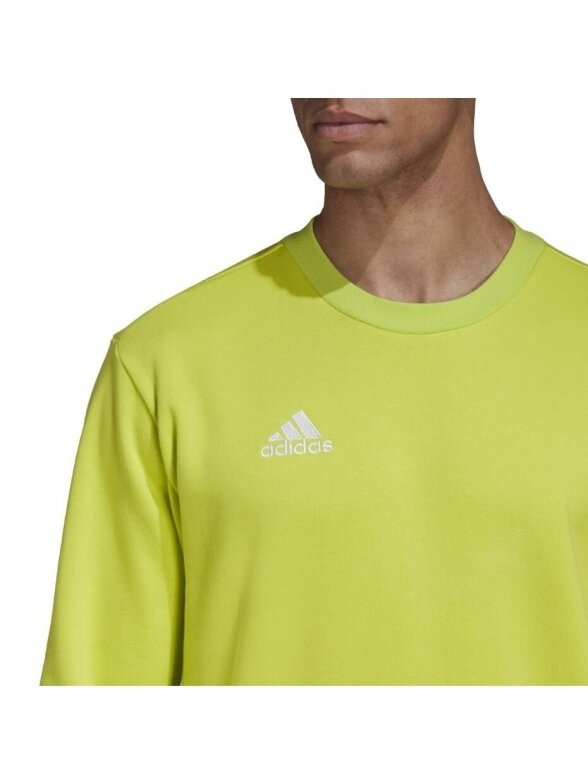 Vyriški džemperiai adidas Entrada 22 Sweat Top lime HC5049 5