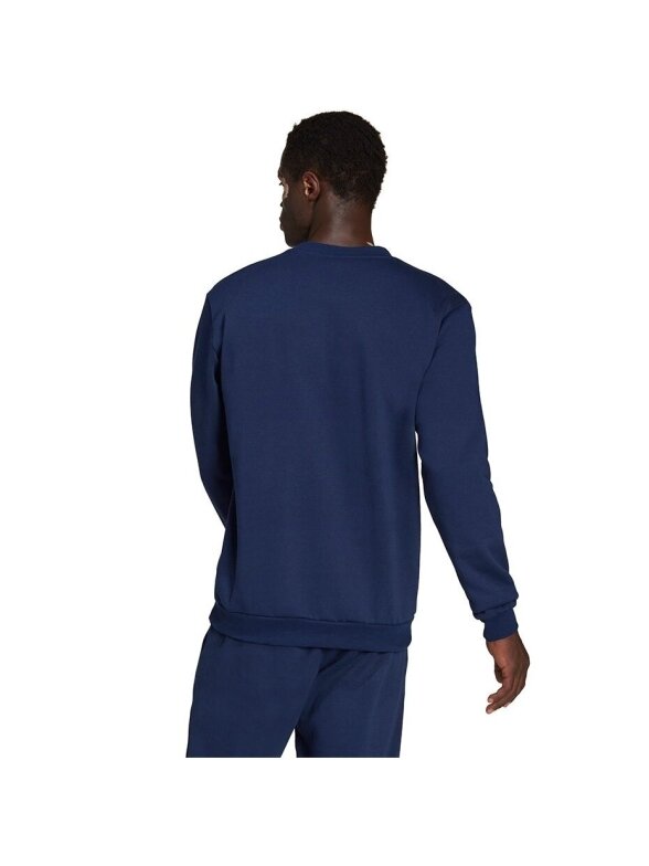 Vyriški džemperiai Adidas Entrada 22 Sweat Top, tamsiai mėlyna H57480 3 Vyriški džemperiai Adidas Entrada 22 Sweat Top, tamsiai mėlyna H57480 3