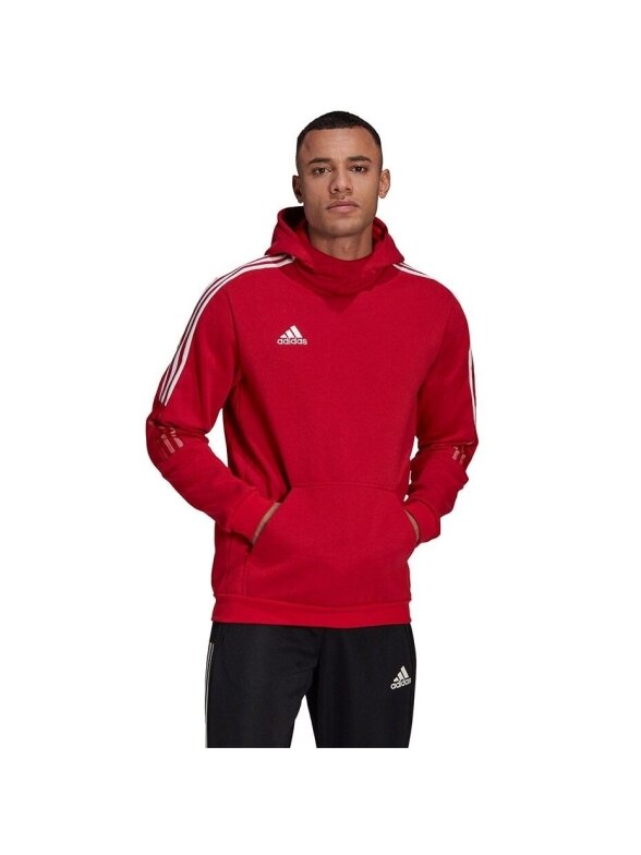 Vyriški džemperiai adidas Tiro 21 Sweat Hoody raudona GM7353 2 Vyriški džemperiai adidas Tiro 21 Sweat Hoody raudona GM7353 2