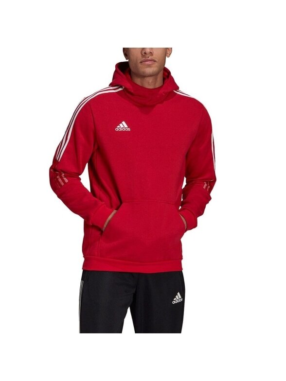 Vyriški džemperiai adidas Tiro 21 Sweat Hoody raudona GM7353 3