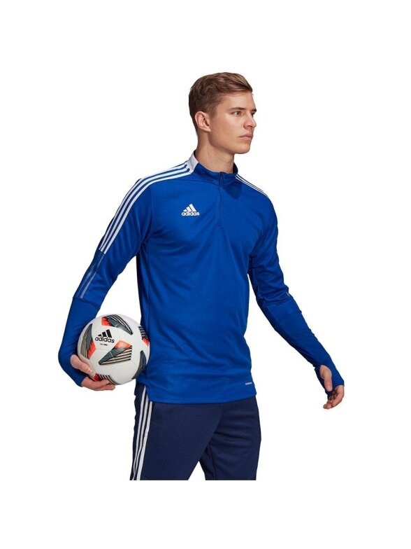 Vyriški džemperiai adidas Tiro 21 Training Top mėlyna GH7302 4