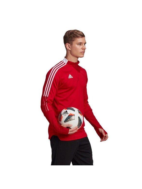 Vyriški džemperiai adidas Tiro 21 Training Top raudona GH7303 5 Vyriški džemperiai adidas Tiro 21 Training Top raudona GH7303 5