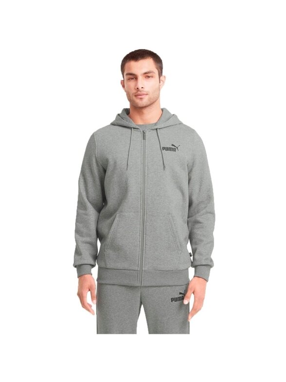 Vyriški džemperiai Puma ESS Small Logo FZ Hoodie FL ball 586702 03 2 Vyriški džemperiai Puma ESS Small Logo FZ Hoodie FL ball 586702 03 2