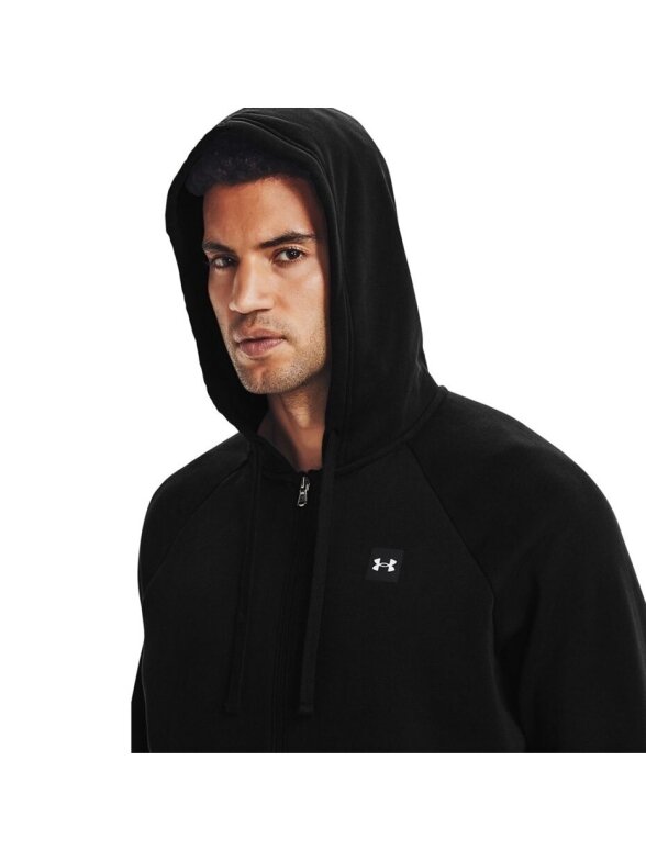 Vyriški „Under Armour“ konkurentų vilnos „FZ“ džemperis, juodas 1357111 001 5