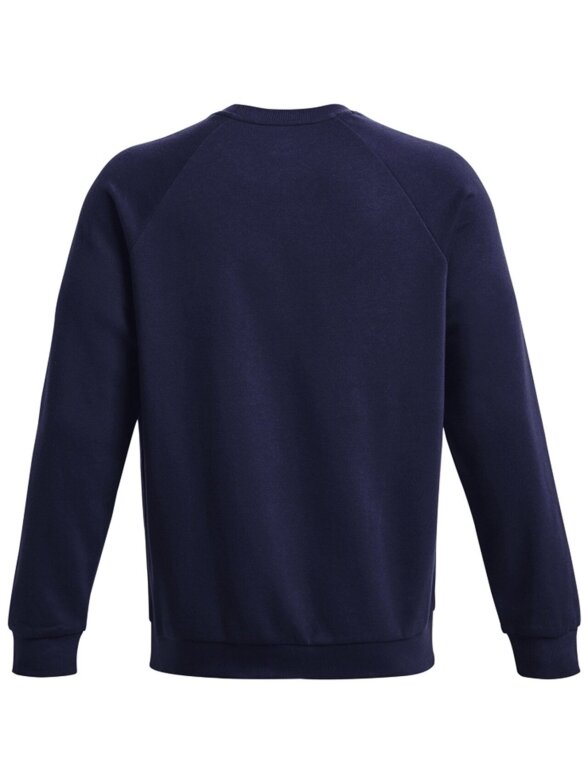 Vyriški „Under Armour Rival Fleece Crew“ džemperiai, tamsiai mėlyni 1379755 410 3
