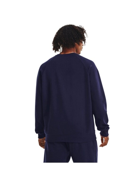 Vyriški „Under Armour Rival Fleece Crew“ džemperiai, tamsiai mėlyni 1379755 410 4 Vyriški „Under Armour Rival Fleece Crew“ džemperiai, tamsiai mėlyni 1379755 410 4