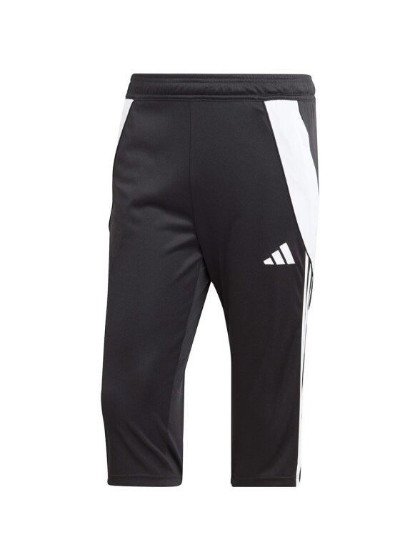 Vyriškos Adidas Tiro 24 3/4 kelnės juodos IJ7671 1 Vyriškos Adidas Tiro 24 3/4 kelnės juodos IJ7671 1