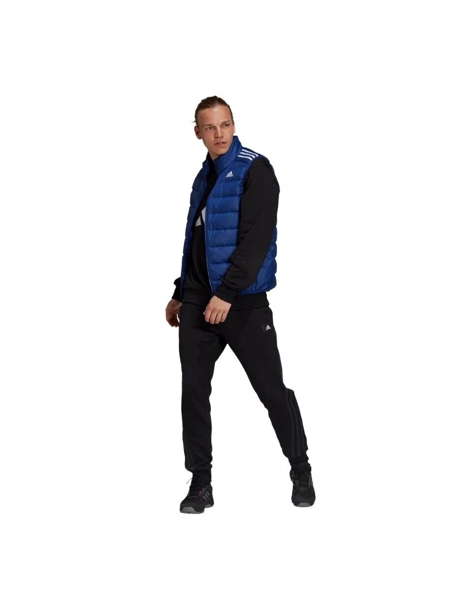 Adidas Essentials Down Vest liemenė vyrams mėlyna GT9136 1 Adidas Essentials Down Vest liemenė vyrams mėlyna GT9136 1