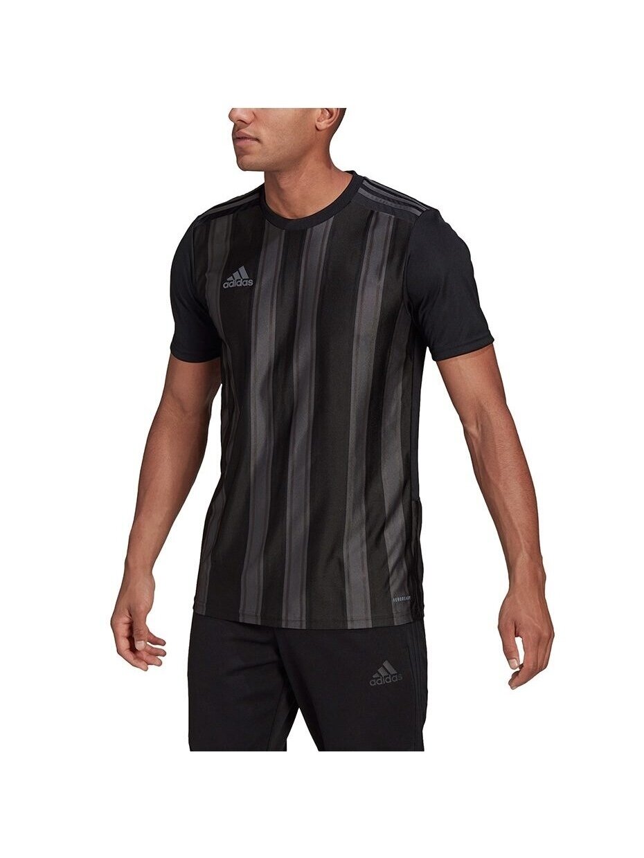 Vyriškas adidas Striped 21 Jersey juodas GN7625 4