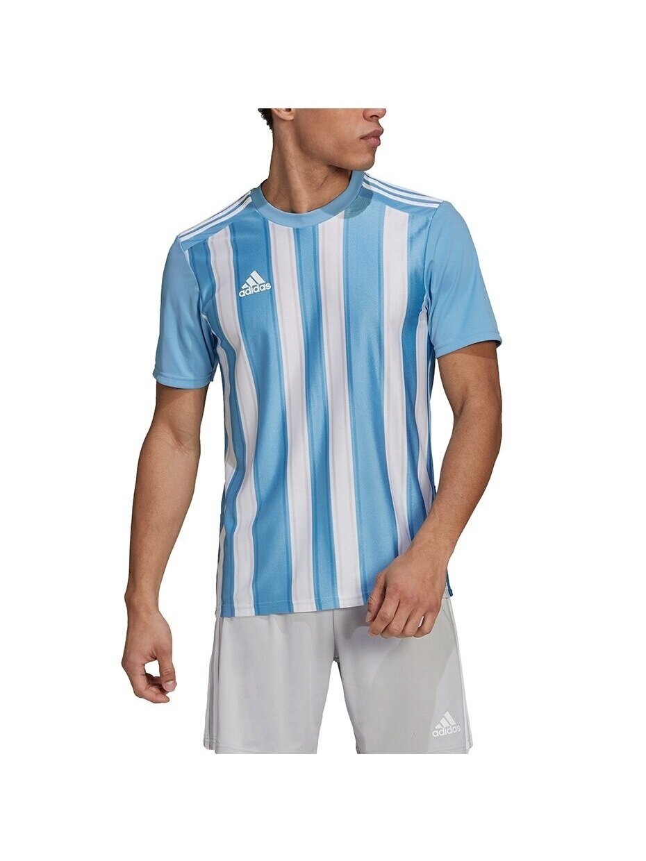 Vyriškas adidas Striped 21 Jersey mėlynos ir baltos spalvos GN5845 3