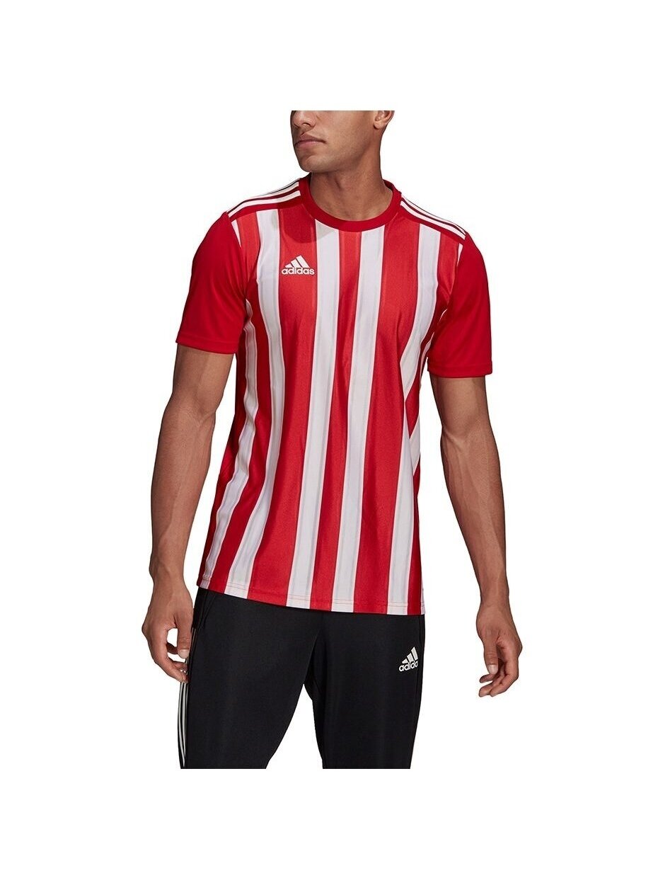 Vyriškas adidas Striped 21 Jersey raudonos ir baltos spalvos GN7624 5 Vyriškas adidas Striped 21 Jersey raudonos ir baltos spalvos GN7624 5