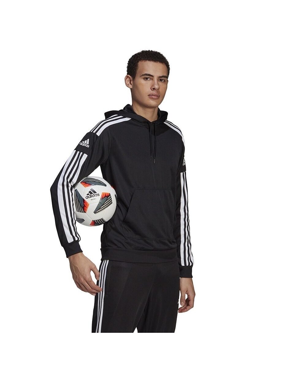 Vyriškas džemperis Adidas Squadra 21 Hoodie juodas GK9548 3 Vyriškas džemperis Adidas Squadra 21 Hoodie juodas GK9548 3