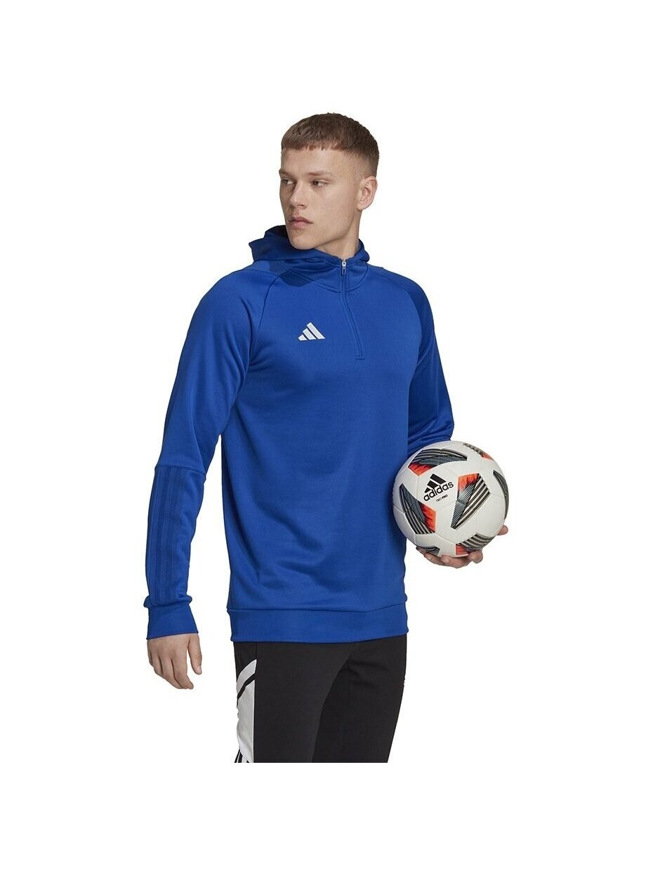 Vyriškas džemperis adidas Tiro 23 Competition Hoodie mėlynas HU1349 3 Vyriškas džemperis adidas Tiro 23 Competition Hoodie mėlynas HU1349 3