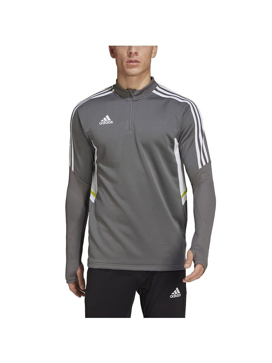 Vyriški Adidas Condivo 22 Training 1/2 džemperiai su užtrauktuku pilkos ir baltos spalvos HD2312 5 Vyriški Adidas Condivo 22 Training 1/2 džemperiai su užtrauktuku pilkos ir baltos spalvos HD2312 5