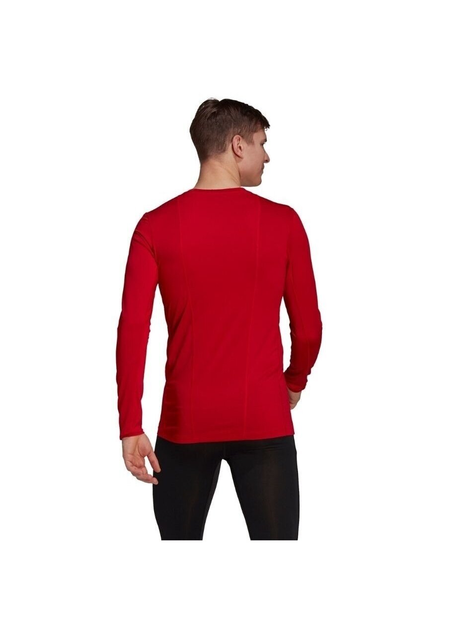 Vyriški marškinėliai Adidas Compression Long Sleeve Tee raudona GU7336 3