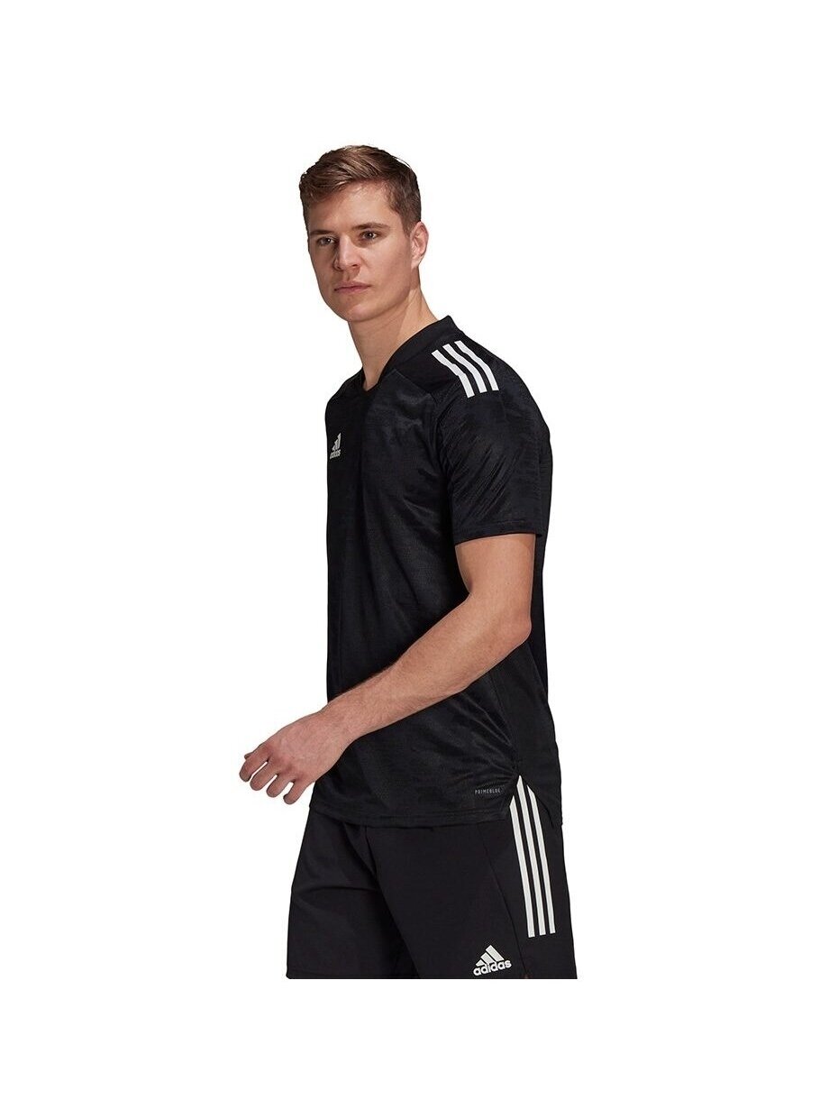 Vyriški marškinėliai adidas Condivo 21 JSY juodi GJ6790 5 Vyriški marškinėliai adidas Condivo 21 JSY juodi GJ6790 5